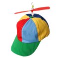 thumbnail image 1 of Mini Party Dress Propeller Cap Hat Helicopter Rainbow Tweedle Pride Party Kuso Fancy Dress Nerd, 1 of 6