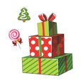 thumbnail image 3 of kurtrusly Christmas Static Sticker Fridge Window PVC Decal Home Office Shop Self-adhesive Decoration, Christmas Gift Box, 3 of 7