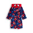 thumbnail image 2 of Marvel Spiderman Boys Red Character AOP Hooded Bathrobe (7-8 Years), 2 of 6