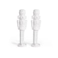 thumbnail image 1 of Step2 Nutcracker Prince Paintable DIY Holiday Statue, 4-Foot Tall, 2 Pack, White, 1 of 1