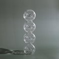 thumbnail image 2 of Glass Vase Bubble Vases Pink Pebbles Ins Style Suitable For Weddings/Party/Events Table Decoration Transparent Vessels, 2 of 9