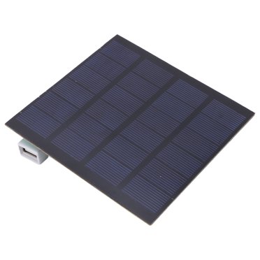 Panneau de Charge Solaire, 1.5W Panneau Solaire Économiseur d'Énergie Haute Stabilité Forte Adaptabilité pour le Chargeur d'Énergie Solaire DIY