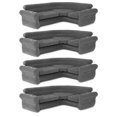 thumbnail image 1 of Intex Corner Sofa L-Shaped Inflatable Lounge Couch w/ Cupholders, (4 Pack), 1 of 11