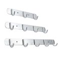thumbnail image 4 of Space Aluminum Hooks Bar 3/4/5/6/7 Hooks Hat Clothes Robe Holder Hat Clothes Robe Holder Rack Wall Mounted Bathroom Kitchen Hanger, 4 of 8