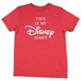 thumbnail image 1 of Disney Boy's This Is My Disney Shirt Logo Script T-Shirt (X-Small), 1 of 1