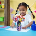 thumbnail image 2 of Hearth & Gear Flower Craft Kit For Kids Make Your Own Flower Bouquet With Buttons And Flowers DIY Vase Art And Craft For Kids Board Games for Kids 3-4 Years Old Hund Board Math Kid Building Activities, 2 of 7