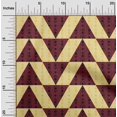 thumbnail image 1 of oneOone Polyester Lycra Fabric Stripe|Diamond & Triangle Geometric Decor Fabric Printed BTY 56 Inch Wide, 1 of 4