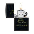 thumbnail image 3 of Zippo 48553 Don't Tread On Me Snake Flag Windproof Pocket Lighter, 3 of 4