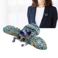 thumbnail image 4 of Vintage Brooch, Bee Shape Beautiful Attractive Brooch Jewelry  For Parties Blue, 4 of 8