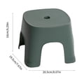 thumbnail image 3 of EQWLJWE Tall Plastic 1 Step Stool,Plastic Mini Stool for Home,Portable Single Level Step Ladder Foot Stool for Kitchen,Bathroom,Bedroom,and Garage, 3 of 8