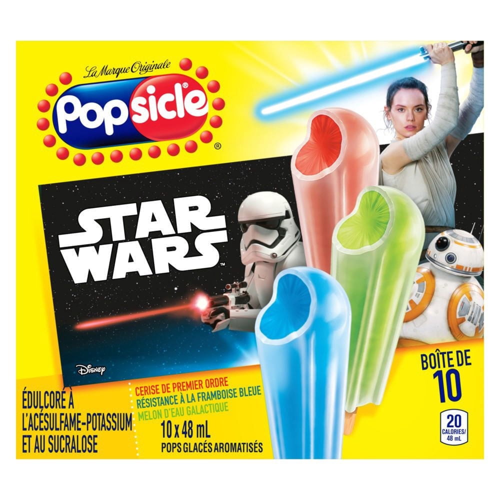 Popsicle Star Wars Sucettes Glacées