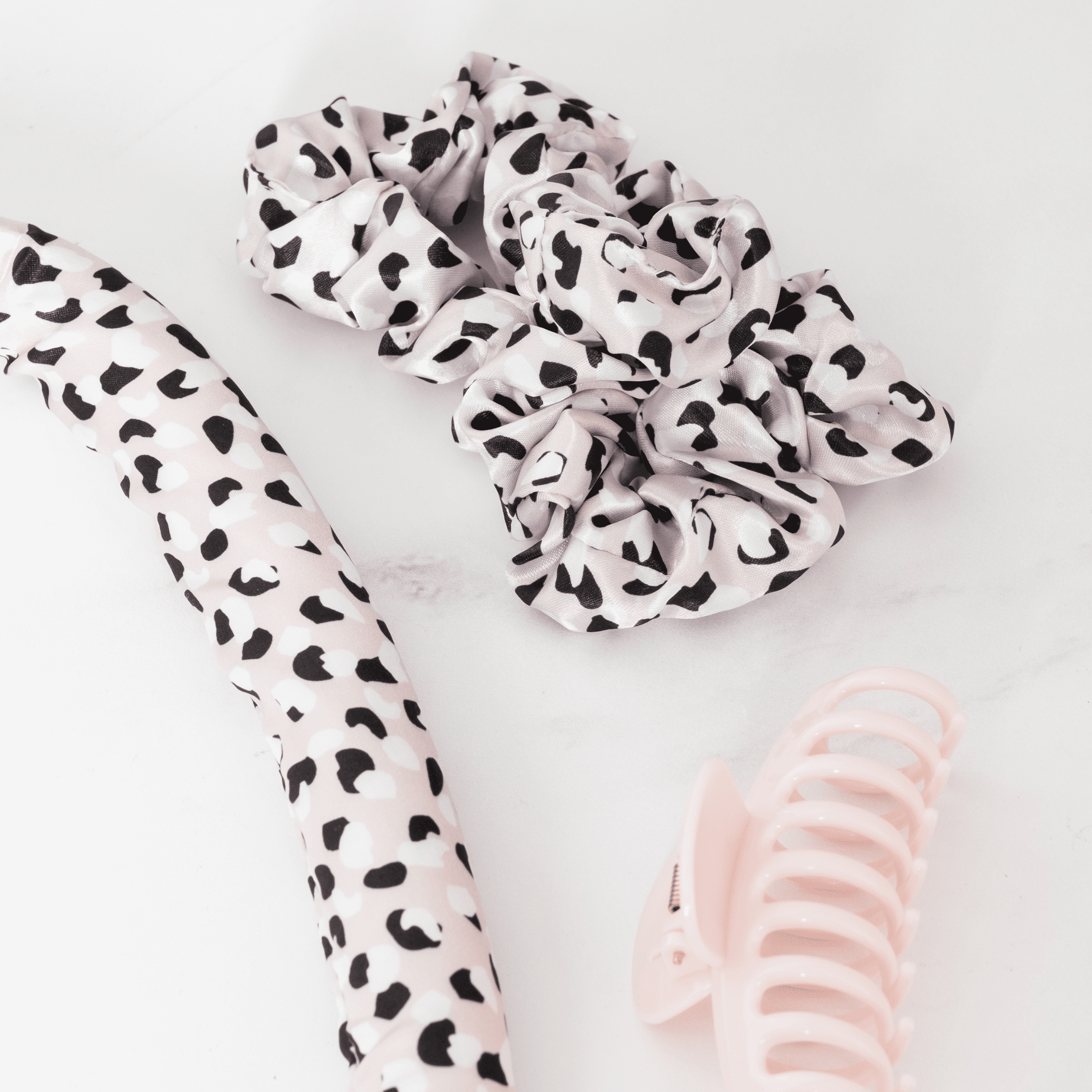 Danielle Creations Heatless Satin Hair Curlers, Nude
