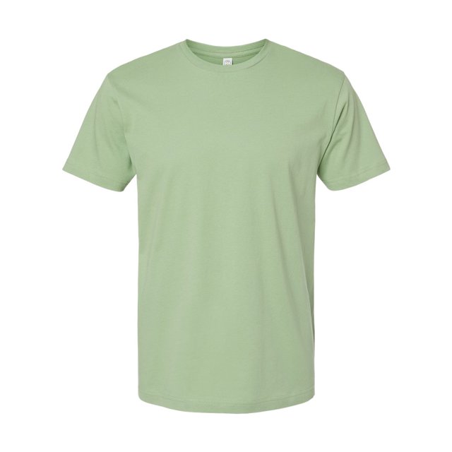 T-shirt en Jersey Fin, TG, Sauge