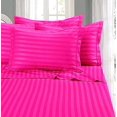 thumbnail image 2 of 1000 Thread Count 100% Egyptian Cotton 4-Piece Bed Sheet Set (1 Flat, 1 Fitted Sheet, 2 Pillow Covers) 18 Inches Deep Pocket Stripe Pattern, 2 of 4