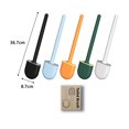 thumbnail image 1 of SOLLED Silicone Toilet Brush With Drain Storage Box Detachable Wall-mounted Space-saving Cleaning Brush, 1 of 6