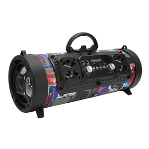 Outdoor Wireless Speaker,Bluetooth Speakers Graffiti RGB Portable Bluetooth Boombox Wireless Speaker Smooth Operation