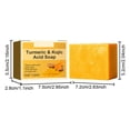 thumbnail image 3 of Organic Turmeric Soap for Dark Spots & Acne, Turmeric Soap for Skin Brightening and Clearing Formula, All Natural Turmeric Soap Bar, 3 of 9