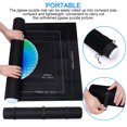 thumbnail image 3 of Xingzhi Puzzle Mat Household Solid Color Board Game Accessories Puzzles Storage Roll Mats Organizer Holding Tool with Printing Pattern black, 3 of 8
