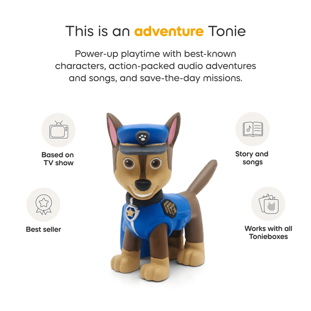 tonies PAW Patrol Toniebox 2 Starter Set - Sunset Red (Bilingual