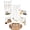 White, variant on Sfugno Jewelry Organizer Stand - 6 Tier Jewelry Rack with Adjustable Height Necklace Holder Organizer Display & Storage for Earrings Ring Bracelet