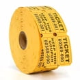 thumbnail image 1 of L LIKED Raffle Tickets Double Rolls 1000 per Roll 50/50 Raffle Tickets for Events, Entry, Class Reward, Fundraiser & Prizes(Yellow), 1 of 2
