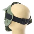 thumbnail image 3 of Masque Intégral Tactique Airsoft Pro avec Protection de Lunettes de Sécurité en Maille Métallique, 3 of 5