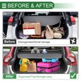 thumbnail image 3 of Unique Bargains Car Trunk Retractable Cargo Cover for Ford Kuga 13-19 Rear Trunk Parcel Shelf Luggage Security Shield Shade Tonneau Privacy Screen Cover Canvas Black, 3 of 7