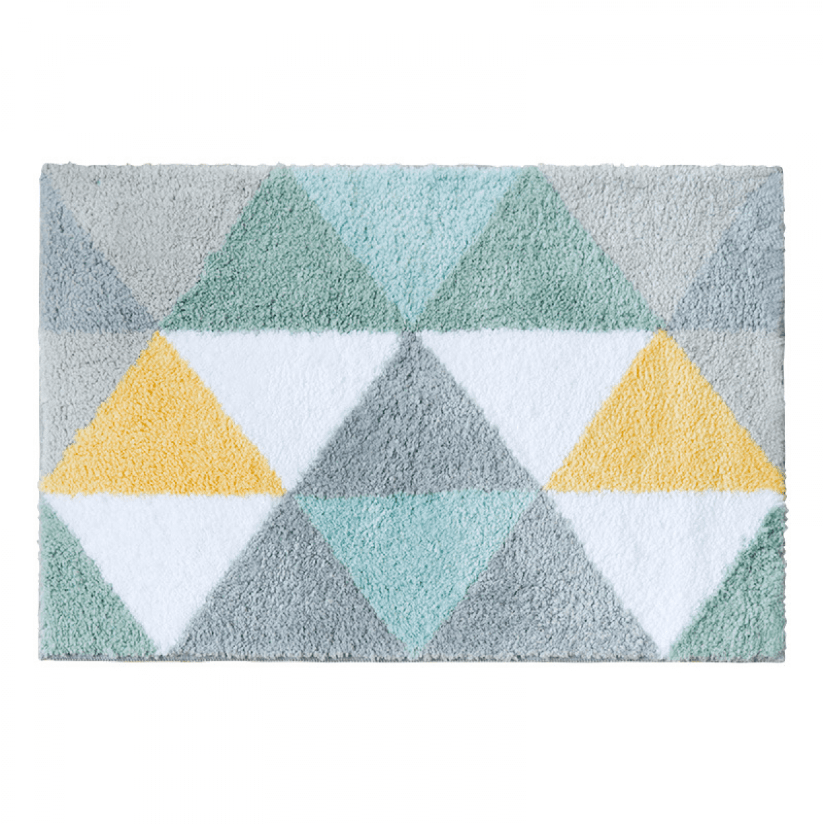 YSTINNG Bathroom Rug Mat, Ultra Soft and Water Absorbent Bath Rug, Bath Carpet, Machine Wash/Dry, for Tub, Shower, and Bath Room (16"x24") A311-001