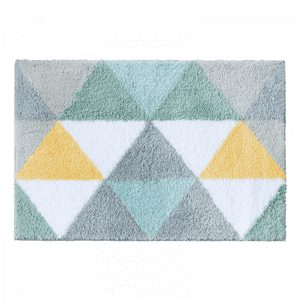 YSTINNG Tapis de toilette, Ultra Rug de bain doux et absorbant d'eau, tapis de bain, lave-linge/essuie-linge, pour baignoire, douche et salle de bain (16"x24") A311-001