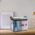 thumbnail image 3 of MOVTOTOP Clear Book Organizer with 1 Set Stationery Storage Holder Versatile Crafts Case for Classroom Supply, 3 of 7