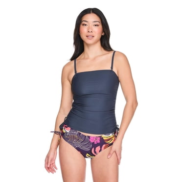 Tankini avec motif ruché George pour femmes
