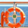 thumbnail image 3 of CUITING Swimming Life Ring Holder Multi-use Boat Hook Swimming Pool Fence Life Ring Hook, 3 of 6