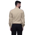 thumbnail image 3 of BESTMAN Cotton Formal Shirts For Men Slim Fit Printed Full Sleeve Shirts For Men, 3 of 5