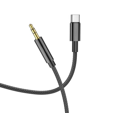 [PST] (3.3 Feet / 1M) USB-C to 3.5mm Headphone Jack Adapter Male Aux Audio Cable Cord