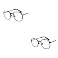 thumbnail image 2 of Redempat Fashionable Polarized Lens Small Frame Sun Glasses For Trendy Style black anti-blue 2Set, 2 of 6