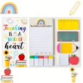thumbnail image 1 of Sticky Notes for Teens, Usavan Colorful Repositionable Adhesive Notes, Strong Stick Non-Damaging Removable Sticky Pads for Office Home Organization, 1 of 6