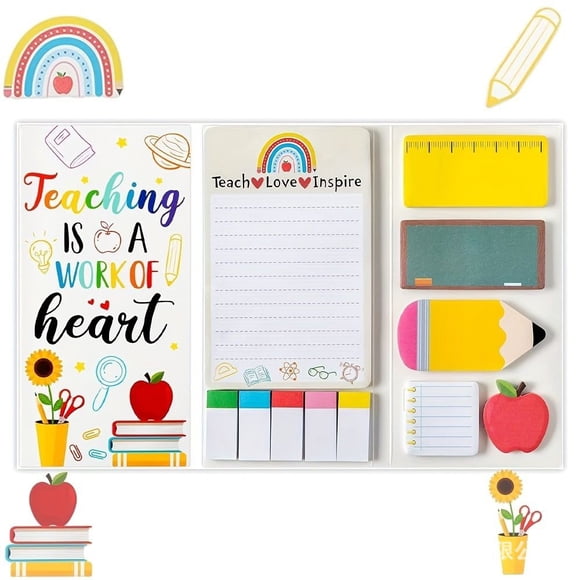 Sticky Notes for Teens, Usavan Colorful Repositionable Adhesive Notes, Strong Stick Non-Damaging Removable Sticky Pads for Office Home Organization