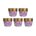 thumbnail image 2 of Dvkptbk Baking Paper Cup Large Flanged Cake Cups Multicolor Baking Desserts High Temperature Cake Cups Home & Garden, 2 of 2