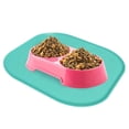 thumbnail image 3 of Placemat for Raised Edges Dog Feeding Mat Spill Proof Leak Keeps Floors Clean Guard Dining Pad for Dogs and, 3 of 5