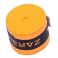thumbnail image 2 of jinwen Badminton Racket Grip AntiSlip Handle Tape for Pickleball Squash Racquetball Orange, 2 of 9