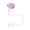 Purple, variant on Straw Cover For Cups 10mm Silicone Reusable Protective Cover With Cute Colored Accessories For Straw Easy Fit And Durable Material