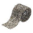 thumbnail image 1 of Unique Bargains 1 Roll 1 Yard Self Adhesive Crystal Rhinestone Diamond Ribbon for Arts & Crafts Project Grey, 1 of 5