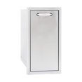 thumbnail image 1 of Blaze Grills Outdoor Stainless Steel Roll Out Trash Can Bin Container Drawer, 1 of 6