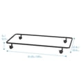 thumbnail image 2 of ECR4Kids Cozy Cot Trolley, Lightweight Mobile Cot Storage Cart for School, Kids Nap Cot Storage Rack, 2 of 6