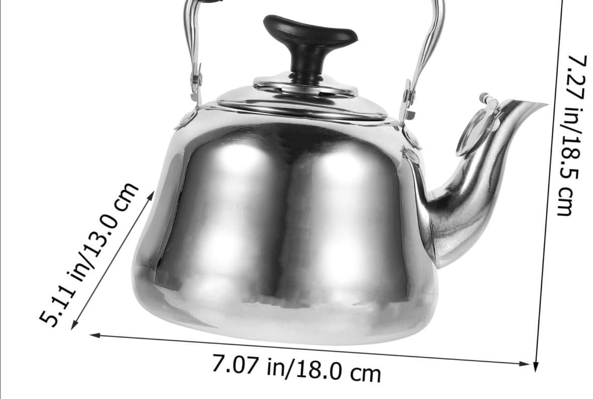Sunwealth Induction 1.5 L Stainless Steel Whistling Kettle with Tea Infuser.