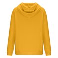 thumbnail image 3 of Hauts Col en V pour Femmes Femmes Polyvalent Couleur Unie Manches Longues Col Rond Poche Hauts Tempérament Hauts Col Hauts pour Femmes Manches Courtes Hauts pour Femmes Hauts Femmes Manches Longues, 3 of 6
