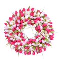 thumbnail image 2 of Simulation de Style Uropéen Guirlande Rotin Fleur Ornement Simulation Couronne, 2 of 6