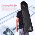 thumbnail image 2 of Trombone Bag, Portable Trombone Soft Case, Oxford Cloth  For Home Trombone Amateurs Trombone Players, 2 of 8