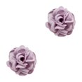 thumbnail image 1 of Decodeary Wide Application Flower Corsage Brooch For Delicate And Intricate Embellishments purple 2Set, 1 of 6