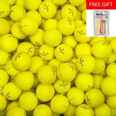 Mulligan - 77 Callaway Mix AAA Recycled Used Golf Balls, Yellow